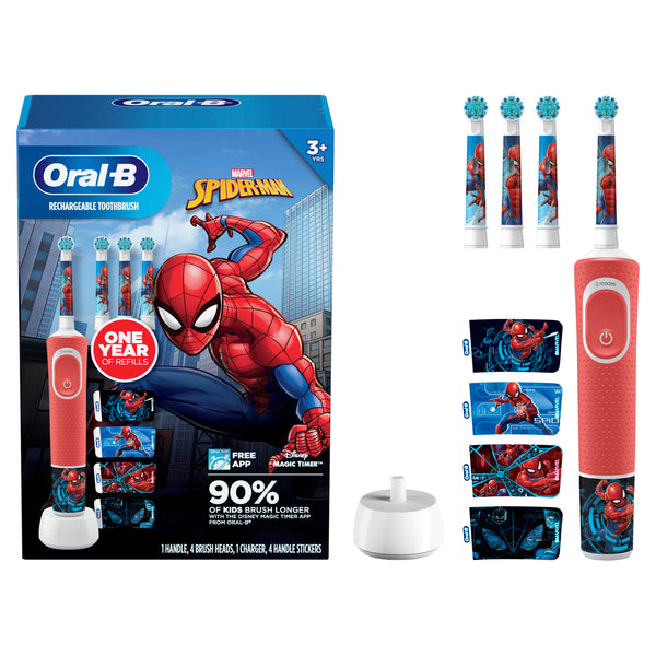 Oral Care Kids Confezione Oral Spiderman Spazzolino Elettr /+dent /+bicch