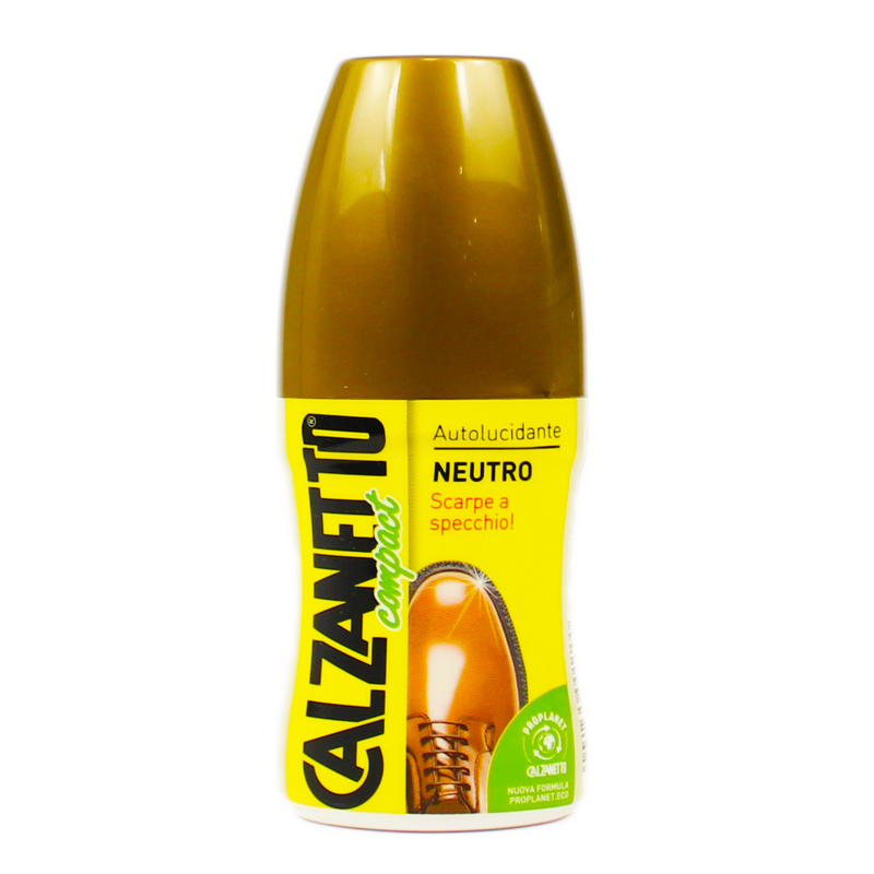 N28 001688 — Calzanetto Compact Autolucidante 60Ml Neutro, confezione singola; vendita in cartone da 12 pezzi