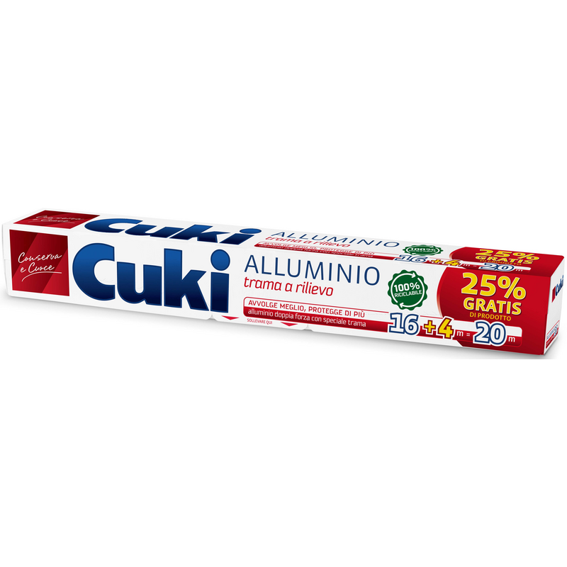 Cuki Alluminio 16+