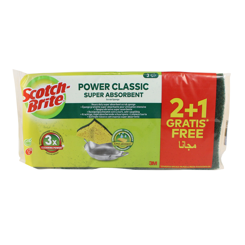 Scotch-Brite Spugna Fibraverde