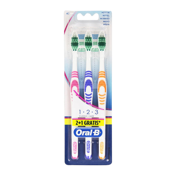 Oral-B Spazz.Indicator 40 Medio Pz.3(It) – Cartone 12 pz – Oral-B Spazzolino Indicator 40 Medio Pz.3 (It)