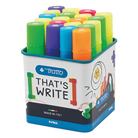 N28 011751 — Tratto Video Evidenzatore Mix, confezione singola; vendita in cartone da 20 pezzi
