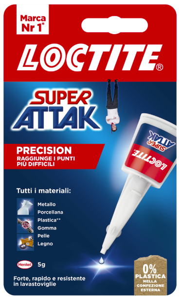 Loctite Super Attak Precision adesivo istantaneo 5 g