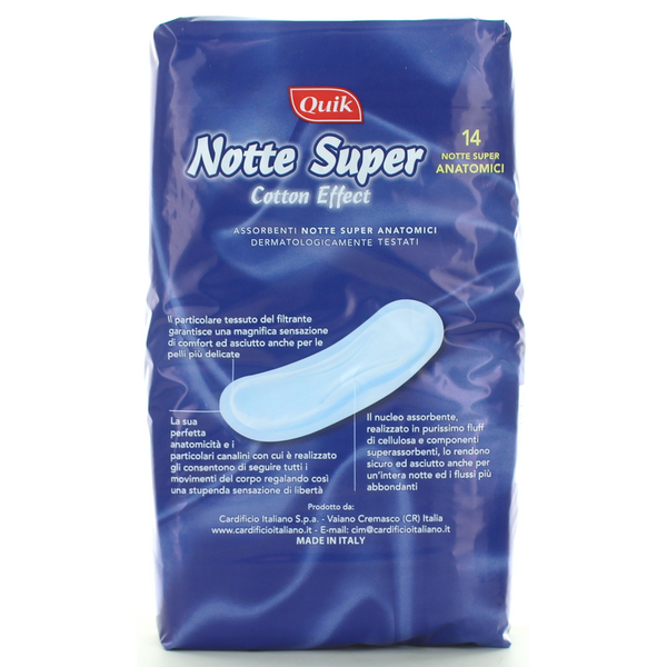 Quik Super-Notte Anatomici Pz 14