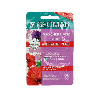 Geomar Maschera Viso 15ml Antiage – Cartone 24 pz