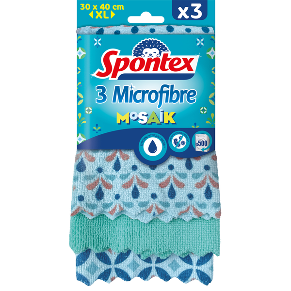 Spontex Panni Microfibre Mosaik