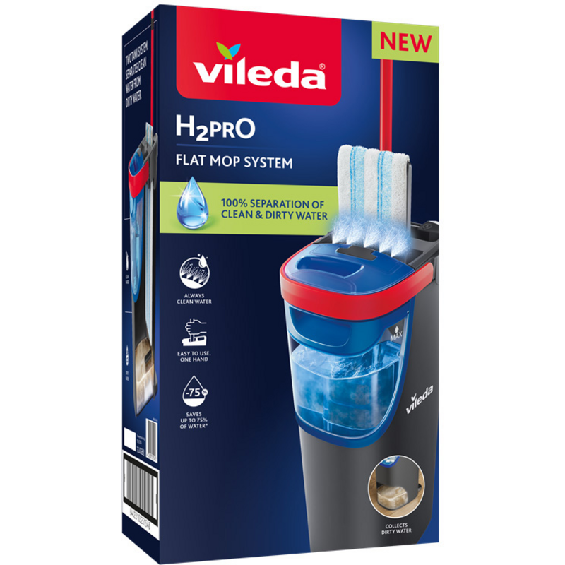 Vileda H2Pro Flat Mop