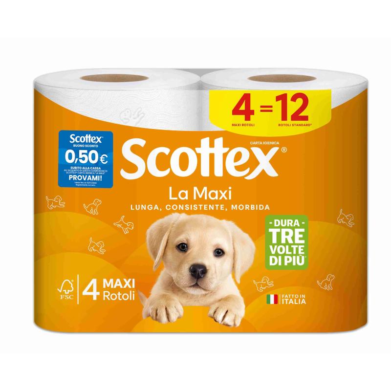 Scottex Igienica Pz 4 Maxi New