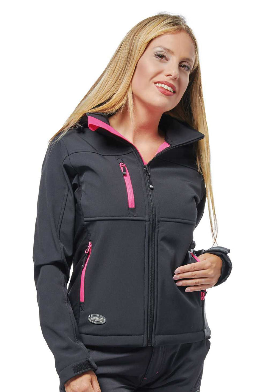 Giacca donna soft-shell CALIPSO impermeabile — foto ufficiale Logica Professional