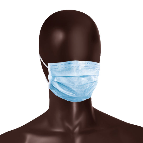 Mascherina monouso PLP Mask Ajsia 3 veli PLP DM classe I tipo II - 3 colori - cod. 14011/14012/15981 - cartone 2000 pz