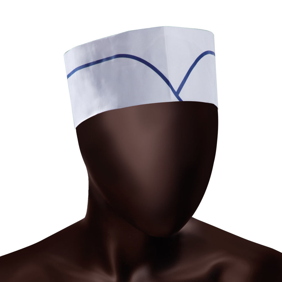 Bustina monouso Paper Hat Ajsia in carta regolabile 80g DPI I - 2 varianti - cod. 14015/14016 - cartone 1000 pz