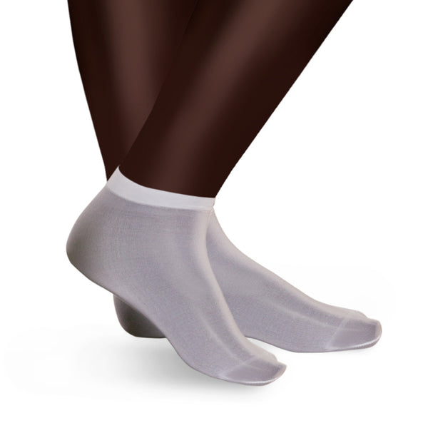 Calzini monouso Nylon Sock Ajsia nylon 40g banda elastica caviglia ambidestro DPI I - cod. 14068 - cartone 1000 paia