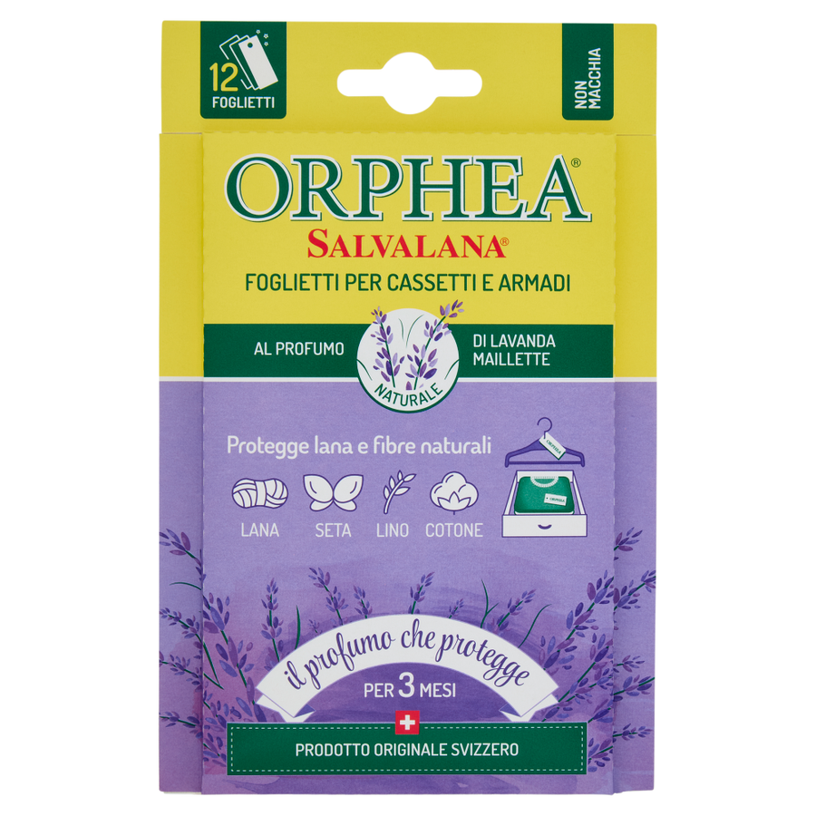 Orphea Cassetti Pz 12 Lavanda – Cartone 24 pz