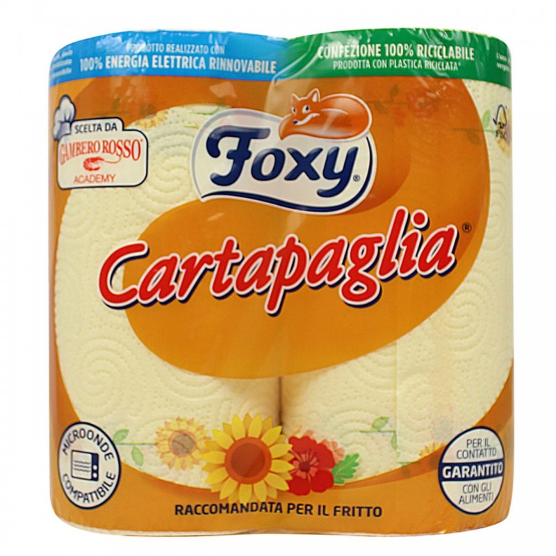 Foxy Asciugoni pz 2 Cartapaglia – Cartone 14 pz