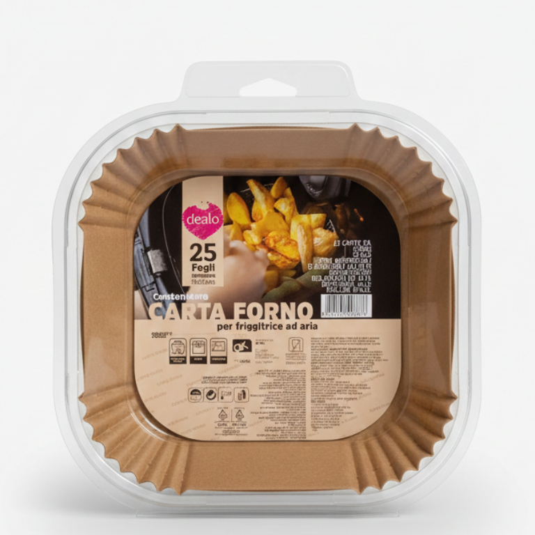 Dealo Cont Friggitr Aria C/Carta Forno