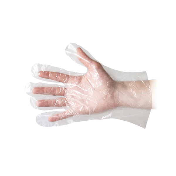 Guanti in polietilene HDPE 0.7 g | 100 Box da 100 pezzi – Reflexx 18 | Gef Medica