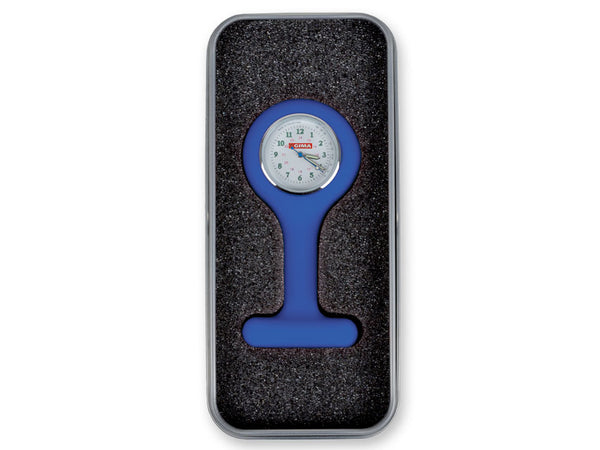 OROLOGIO PER INFERMIERI con scatola alluminio rotondo