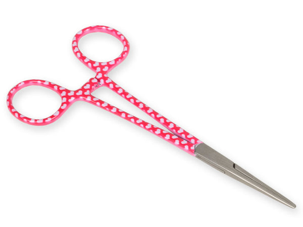 PINZA EMOSTATICA RETTA fantasia cuori