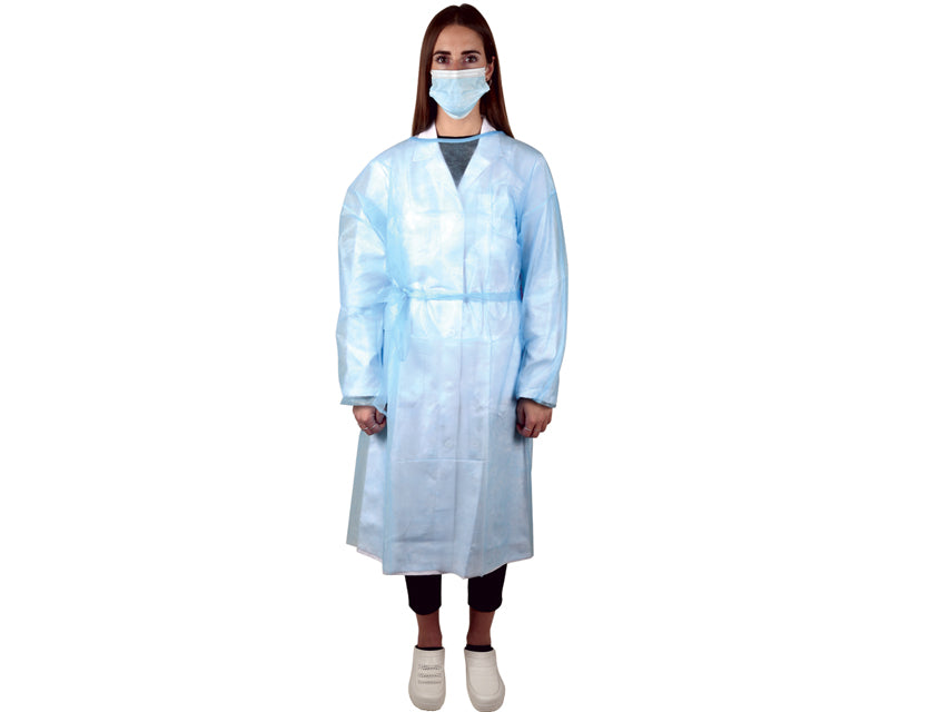 CAMICE MONOUSO 25g/m2 115x137 cm - misura M - non sterile