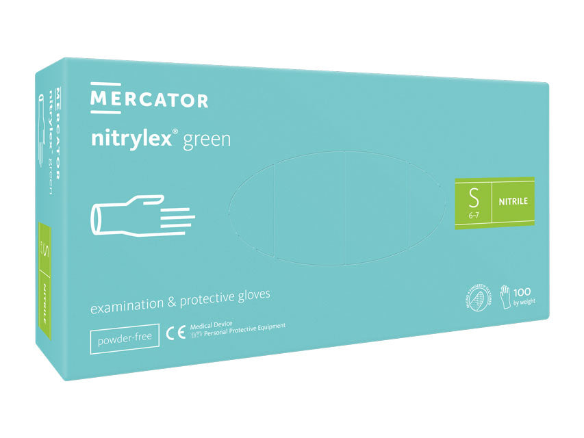 Guanti Nitrile Nitrylex Light Green 21826