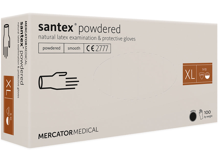 Guanti Lattice Santex Prepolverizzati 21854