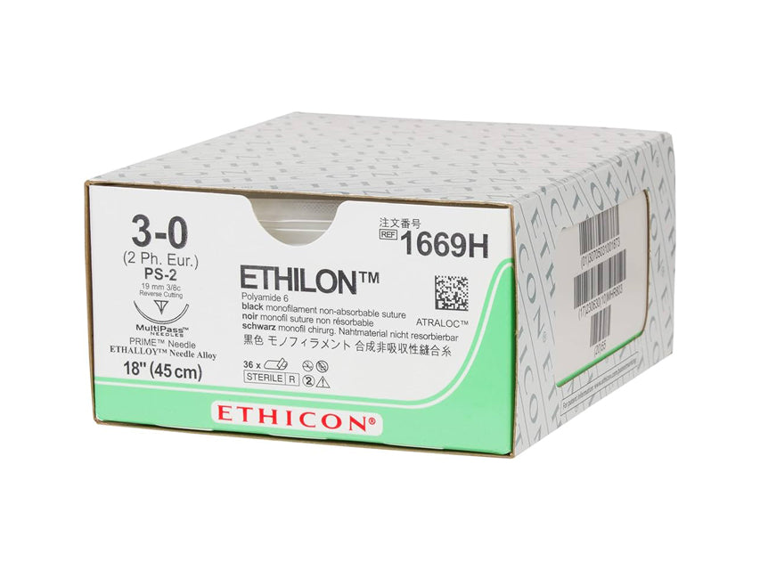 Sutura Monofilamento Ethicon Ethilon - Conf. 36 pz.