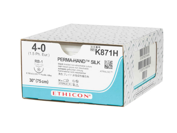 Sutura Seta Ethicon Perma-hand Intrecciata
