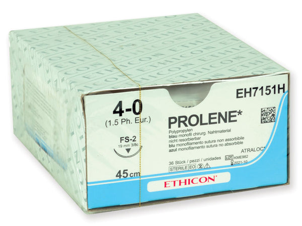 Sutura Monofilamento Ethicon Prolene Blue