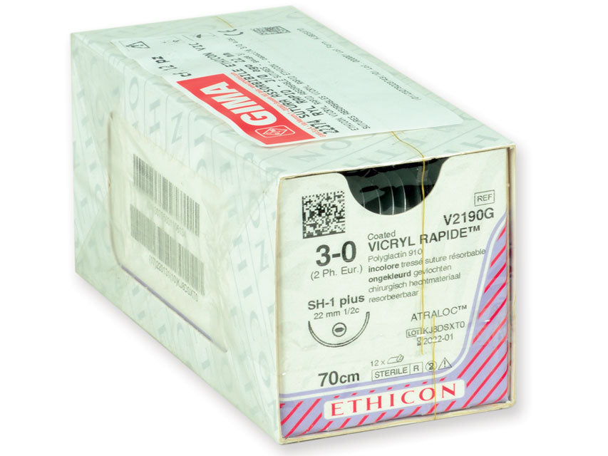 Sutura Assorbibile Ethicon Vicryl Rapid Intrecciata - Conf. 36 pz.