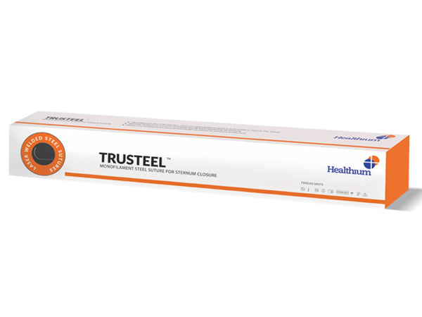 Sutura Non Assorbibile TRUSTEEL Naturale