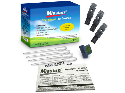 Pannello Profilo Lipidico 3in1 + Capillari per Codice 23932