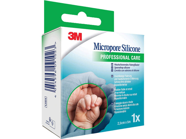 Micropore Silicone 3m -2.5x5 Cm 2775np-1