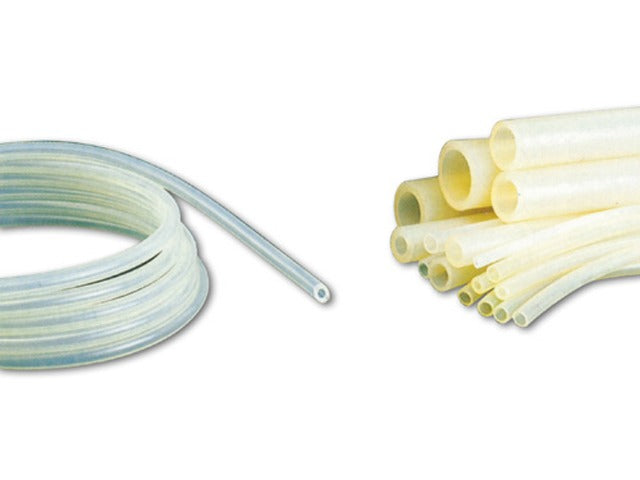 Tubo in Silicone Trasparente — Ø da 1x3 a 12x18 mm — rotolo da 100 m