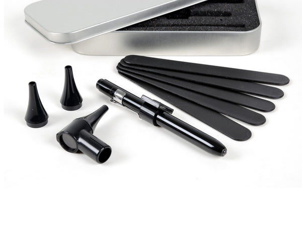 Kit Otoscopio Delta Luce A Led _a
