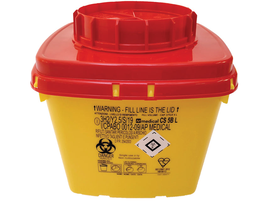 Contenitore Rifiuti Taglienti Linea Cs