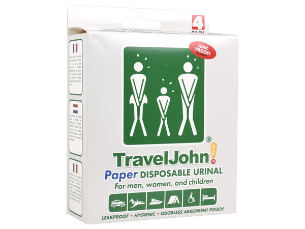 TRAVELJOHN WC PORTATILE IN CARTA 800 cc