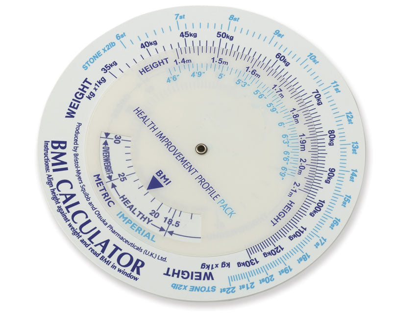 Disco Calcolatore BMI - Conf. 10 pz.