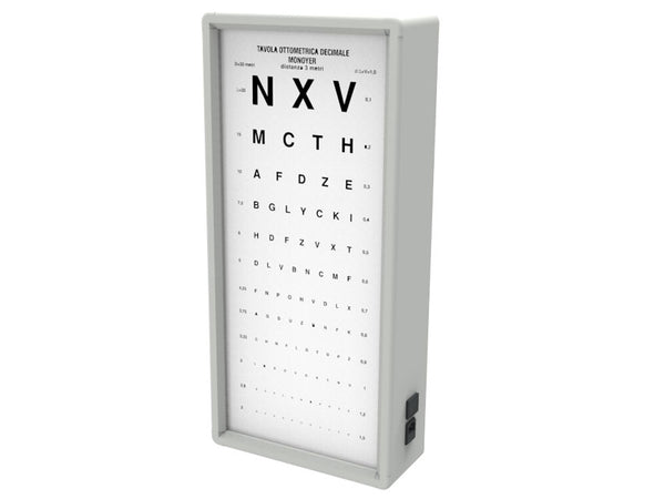 OTTOTIPO LUMINOSO MONOYER 3 metri