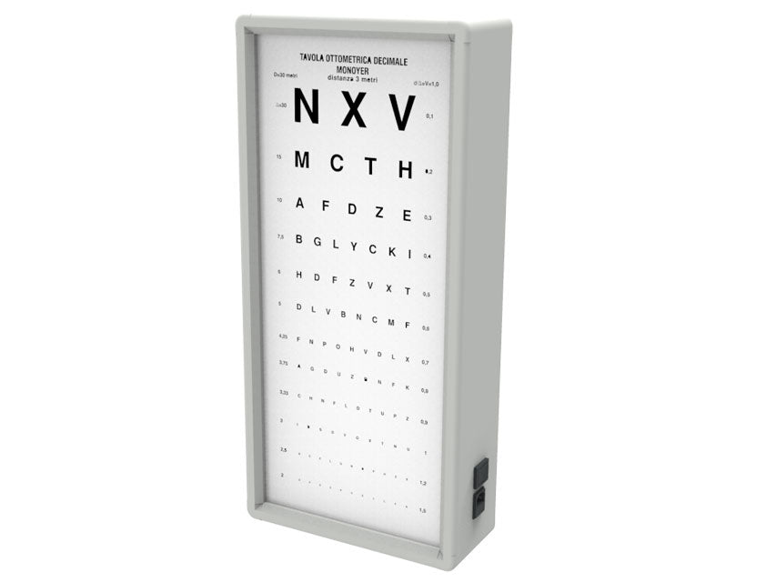 OTTOTIPO LUMINOSO MONOYER 3 metri