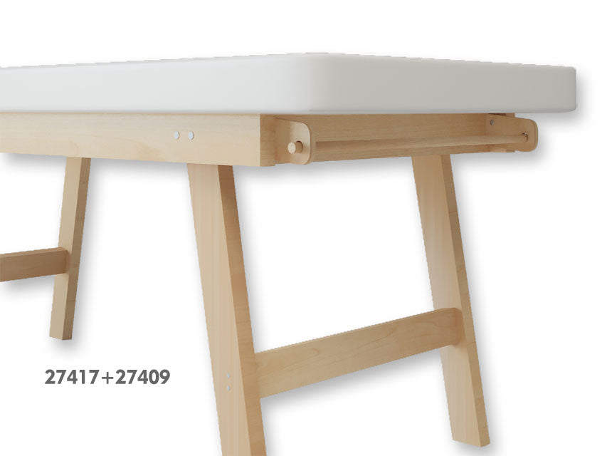 Lettino Legno Con Foro _b