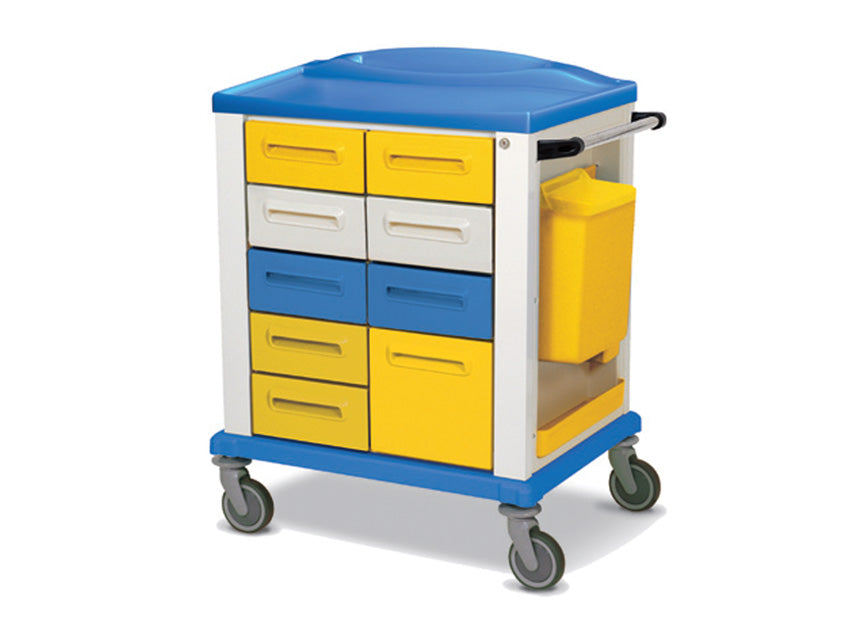 Carrello Basic Standard Con 9 Cassetti