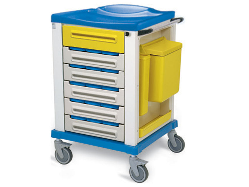 Carrello Farmacia Small 15 Scomparti
