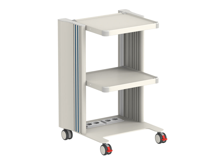 Carrello Easy Power 2 Ripiani 40X36 Cm + Base