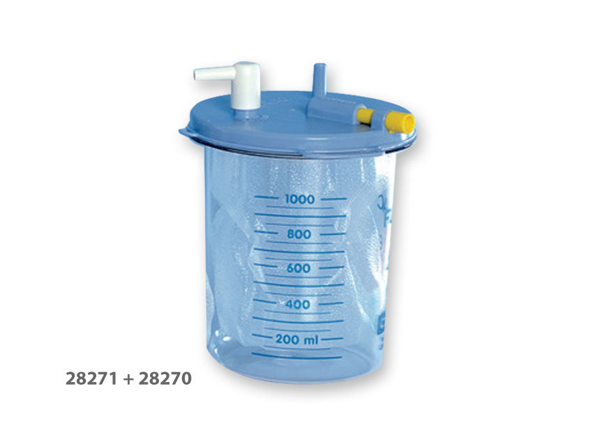 Sacca Monouso 1 Litro con Coperchio, per 28270 - GEF Medica