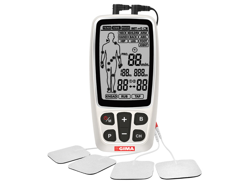 Gima-care Tens/ems 2 Canali 60 Programmi