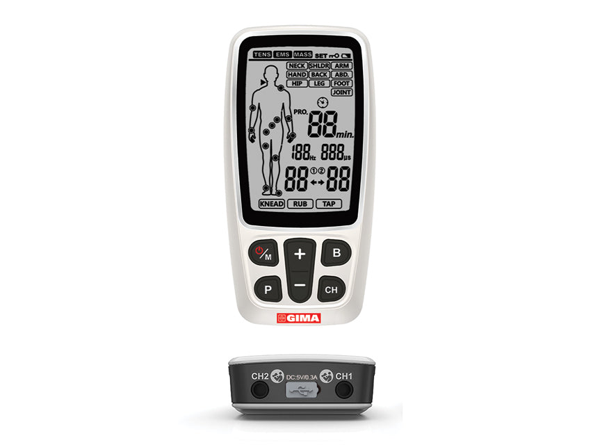 Gima-care Tens/ems 2 Canali 60 Programmi _a