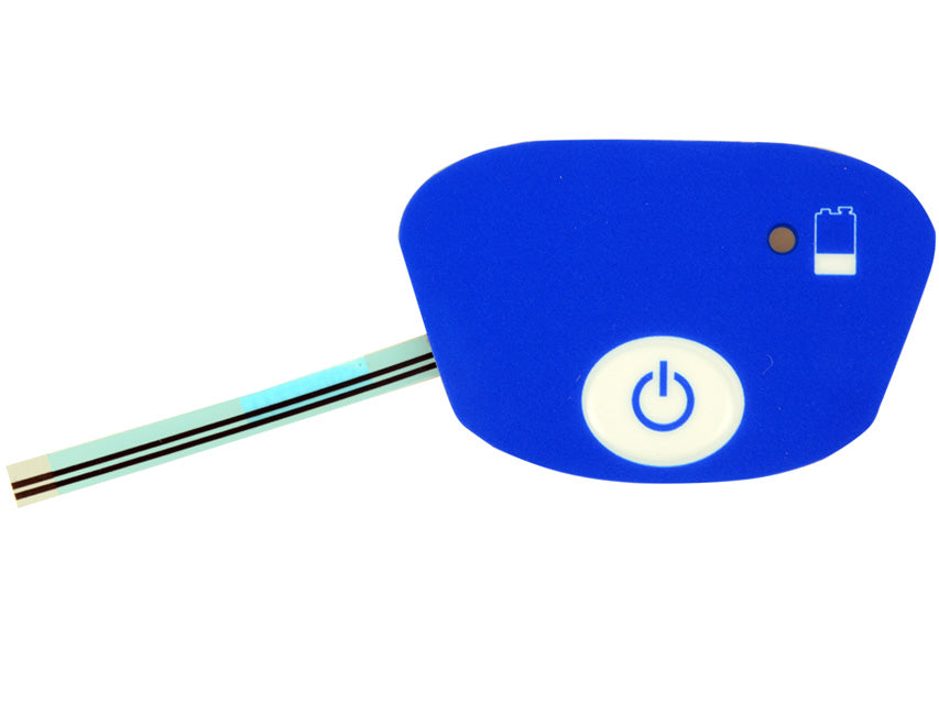 Pannello Tastiera Blu per 29502, 33120,33123 - GEF Medica