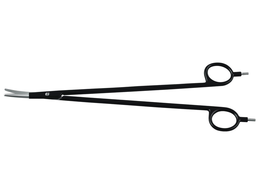 FORBICI BIPOLARI MONOUSO 18 cm curve