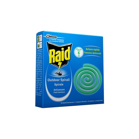Raid Spirali 10pz – Cartone 24 pz