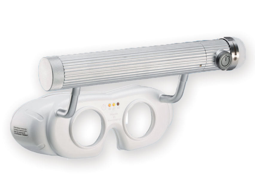 Occhiali Nistagmo LED a Batteria